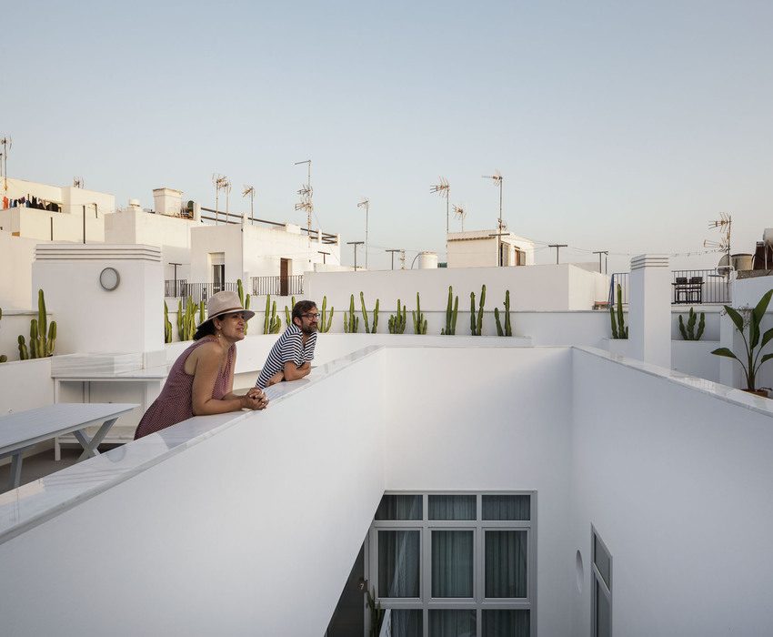 Terraza de nuestro apartamento Conil Home Suite Terraza de nuestro apartamento Conil Home Suite