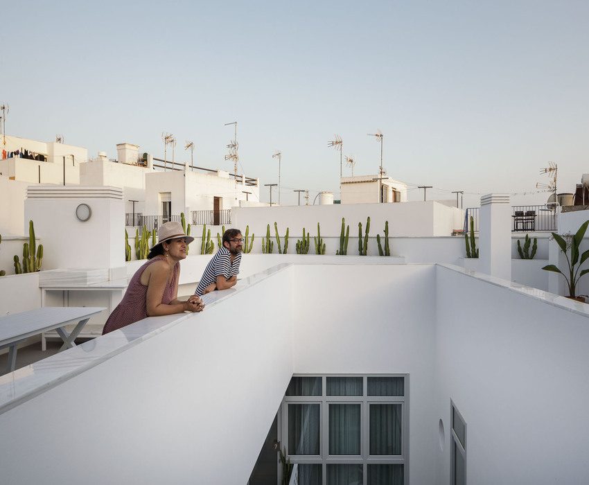 Rooftop of our Conil Home Suite apartments